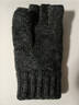 開(kāi)妮特半指手套男冬季防寒保暖加絨加厚翻蓋露指半截羊毛漏指騎行線(xiàn)手套 833-01款深灰-加絨男款 均碼 曬單實(shí)拍圖