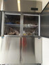 海爾（Haier）四開(kāi)門(mén)商用廚房冰箱立式大容量冰柜六開(kāi)門(mén)商用冰箱酒店后廚餐飲食堂多門(mén)冷藏冷凍展示柜 四門(mén)電子控溫丨全冷凍1050D4S 1050L 曬單實(shí)拍圖