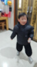 巴拉巴拉童裝兒童羽絨服2024新男童外套女童冬季連帽大童小童208424107246 曬單實(shí)拍圖
