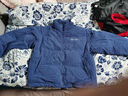 真維斯（Jeanswest）華夫格棉服男秋冬季燈芯絨棉衣外套男裝加厚保暖棉襖冬裝 JD2001 藍色 2XL 曬單實(shí)拍圖