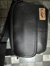 啄木鳥(niǎo)（TUCANO）韓版時(shí)尚休閑包運動(dòng)皮質(zhì)斜挎包青年方形復古單肩差包2025新款 黑色- 曬單實(shí)拍圖