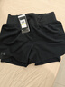 安德瑪（UNDERARMOUR）Launch Pro女子二合一跑步運(yùn)動(dòng)短褲1376759 黑色001 M 曬單實(shí)拍圖