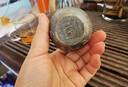 歸銀堂銀杯子999純銀純手工蓮韻足銀品茗杯主人杯功夫茶杯個(gè)人銀器茶具 75ml+證書(shū)+禮盒 曬單實(shí)拍圖
