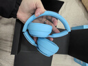 beats Solo Pro 頭戴式消噪耳機無線藍牙主動降噪 魔音游戲耳機耳麥 兼容蘋果安卓系統(tǒng)帶麥克風 淺藍色（包裝拆封） 曬單實拍圖