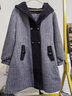 可蓓兒毛呢大衣夾棉加厚保暖女裝冬季新款中年媽媽時(shí)尚外套中長(cháng)款 3XL 曬單實(shí)拍圖