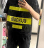嶺溪反光衣馬甲護學(xué)崗安全背心門(mén)衛物業(yè)保安服施工透氣網(wǎng)定制印logo 黑色 曬單實(shí)拍圖