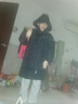 皮爾卡丹（pierre cardin）兒童羽絨棉服2025新款中長(zhǎng)款中大童男孩棉襖寶寶冬季加厚洋氣外套 黑色 160 曬單實(shí)拍圖