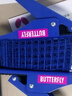 蝴蝶（BUTTERFLY）NT01乒乓球網架套裝乒乓球臺桌網柱加厚比賽用夾網架夾厚3.2cm 藍色 曬單實拍圖