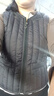 反季羽絨棉馬甲女短款內穿背心秋冬季新款中老年修身保暖大碼坎肩 黑色【女士?jì)却┟揆R甲】 L  【建議95-105斤】 曬單實(shí)拍圖