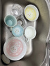 NITORI宜得利家居 家用陶瓷餐具小孩飯碗可愛(ài)動(dòng)物圖案甜品沙拉兒童飯碗 拉面碗 微笑貓咪 曬單實(shí)拍圖