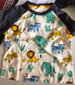 贏一貝（Yingyibei）嬰兒衣服休閑短袖T恤新款韓版夏裝男童3歲幼兒女寶寶兒童小童上衣 滿印老虎 90 曬單實拍圖