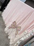 水星系列輕奢A類(lèi)加厚牛奶絨貼布繡四件套寶寶絨床單被套公主少女保暖床品 蝴蝶結-粉【A類(lèi)9斤左右送抱枕】 1.5m床單款【被套200*230】 曬單實(shí)拍圖