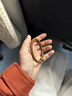 佳人飾界精品紫金鼠菩提手串藥片珠男實(shí)心籽繞指柔文玩佛珠菩提子盤玩 紫金鼠-直切藥片6*3mm帶跑環(huán) 曬單實(shí)拍圖