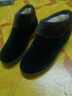 軟底冬款冬天二綿二棉鞋老北京棉鞋女冬加絨加厚保暖老年人老人防滑休閑布鞋媽媽冬季棉靴老奶奶鞋子老太太老 黑色 40 曬單實(shí)拍圖