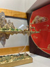 新中式懸浮假山擺件辦公室桌面裝飾品客廳藝術(shù)感小眾喬遷禮物 懸浮山 【福祿雙全 綠色】 曬單實拍圖