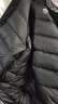 特步【門店同款】 運動羽絨服男23秋冬防風(fēng)保暖連帽外套977429190174 正黑色 L 曬單實拍圖