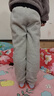真維斯童裝女童加絨褲子2025新款兒童保暖長褲秋冬款女孩運動褲加厚冬裝棉褲 【升級加絨款】灰/標簽兔K 140 曬單實拍圖