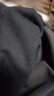 omG! 【輕暖衣】加厚磨毛冬運動(dòng)保暖內衣健身衣服男長(cháng)袖高彈打底衫黑色上衣XL (140-160斤) 曬單實(shí)拍圖