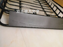 韓特汽車車頂行李架通用SUV車載行李架車頂框行李筐旅行架車頂架貨架 SUV加強(qiáng)帶鎖橫桿+U型件+網(wǎng)雨布繩 黑色160*97cm 曬單實(shí)拍圖