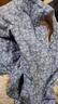 木吻女士純棉花棉衣貼身小棉襖夾棉保暖內(nèi)膽秋冬季棉服修身內(nèi)穿復(fù)古上衣 藍色 XL 曬單實拍圖