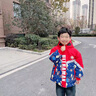 迪士尼（Disney）奧特曼男童羽絨服兒童棉服2024新款白鴨絨加厚外套冬季寶寶保暖襖 紅色 【羽絨服】 90 cm 曬單實(shí)拍圖