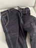 英爵紳（YINGJUESHEN） 新款高檔彈力復古秋冬加絨蘿卜牛仔褲男寬松褲子男老爹哈倫褲潮 黑灰色 32 曬單實(shí)拍圖