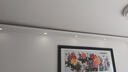 松下（Panasonic） led筒燈逸放客廳嵌入式金屬天花燈走廊桶燈洗墻燈開孔7~8.5公分 3W逸放白邊 5000K白光 曬單實拍圖