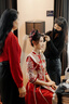 枝己秀禾服新娘敬酒服2025新款訂婚衣服婚紗主紗高檔結(jié)婚禮服古裝嫁衣 X616 S 曬單實(shí)拍圖