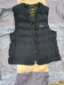 雅鹿羽絨馬甲男秋冬2024新款保暖背心中老年爸爸輕薄坎肩馬夾內穿 藏青色 2XL 建議145-160斤 曬單實(shí)拍圖