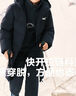彪馬新款兒童冬季中長(cháng)款羽絨服外套 深藍80802 150  曬單實(shí)拍圖