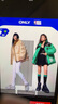 ONLYNBA聯(lián)名款90白鴨絨短款滿印羽絨服女|123123007 H44 綠色 XS (155) /76A 曬單實(shí)拍圖
