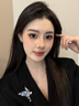 古耐胸針高檔女輕奢胸花星期套裝教師節禮物女老師高檔實(shí)用精致生日 藍色水晶蝴蝶胸針禮盒三件套裝 曬單實(shí)拍圖