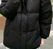 波司登（BOSIDENG）【反季】羽絨服女短款立領(lǐng)加厚新國標(biāo)90絨商場同款寬松休閑外套 【店長推薦】黑色 S 160/84A 體重約110-130斤 曬單實(shí)拍圖