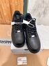 耐克Nike男鞋空軍一號黑武士Air Force1 AF1復古低幫休閑板鞋 CW2288-001 40.5 曬單實(shí)拍圖
