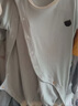 貝肽斯寶寶連體衣暖姜保暖秋裝新生男童女童哈衣爬服秋冬季嬰兒衣服 流光粉 （單件裝） 90cm 曬單實拍圖