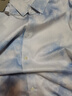 勁霸男裝夏季男士簡(jiǎn)約風(fēng)休閑時(shí)尚短袖襯衫|FDCT2514 淺蘭 L 曬單實(shí)拍圖
