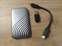 西部數(shù)據(jù)（WD）NVMe移動固態(tài)硬盤 PSSD My Passport隨行SSD 高速硬盤Type-C USB3.2 Gen2外接擴容存儲4k影音剪輯 深空灰（傳輸速度1050MB/s） 2TB+硬盤 曬單實拍圖