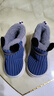 兒童棉拖鞋男童冬季外穿運動(dòng)包跟保暖踩屎感親子居家防滑棉鞋男孩 深藍色【親子包跟保暖】 內長(cháng)16cm 【26-27碼】 曬單實(shí)拍圖