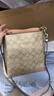 COACH蔻馳 MOLLIE BUCKET 22 女士小號單肩斜挎包水桶包 CA177/CA582 米色logo CA582-IMDQC 曬單實拍圖