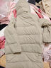 波司登（BOSIDENG）冬季羽絨服女款長(cháng)款可脫卸帽加厚冬新國標90絨商場(chǎng)同款修身外套 淺水綠4248 L 170/92A 體重約130-150斤 曬單實(shí)拍圖