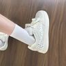 回力四季原創(chuàng  )學(xué)生板鞋女2025春秋新款米色面包鞋女ins百搭休閑運動(dòng)鞋子女 花邊白 【升級款專(zhuān)柜版】 38 (240mm) 【標準尺碼】 曬單實(shí)拍圖