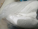無印良品100%白鵝羽毛絨絲被子秋冬被約5斤【填充1600g】150*200cm扭花白 曬單實拍圖