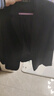 GOKU職業(yè)西裝套裝女修身面試工作通勤小西服氣質(zhì)商務(wù)OL女正裝三件套夏 藏藍2扣外套+長(cháng)袖襯衫+褲子 3XL 建議125-135斤 曬單實(shí)拍圖