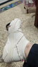 斯凱奇（Skechers）女鞋秋季一腳蹬懶懶鞋運(yùn)動鞋跳繩鞋厚底增高舒適休閑鞋子117310 乳白色/OFWT 39 曬單實(shí)拍圖