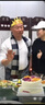 上海故事羊毛圍巾男秋冬季保暖加厚羊羔毛格子圍脖柔軟送長輩 1906藏青灰 曬單實拍圖