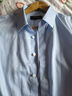 雅戈爾（YOUNGOR）長(cháng)袖襯衫男免燙襯衫全棉面料舒適透氣抗皺易打理襯衫 VLTP129811IFY淺藍 41 曬單實(shí)拍圖