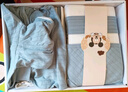 迪士尼（Disney）嬰兒衣服新生兒禮盒純棉春秋季初生套裝剛出生滿(mǎn)月寶寶見(jiàn)面禮物 童趣米奇藍19件套四季款 73cm (6-12個(gè)月)生日禮 曬單實(shí)拍圖