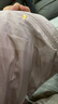 森馬（Semir）[商場(chǎng)同款]棉服女中長(cháng)款輕薄寬松拼接翻領(lǐng)2024冬棉衣101724112007 曬單實(shí)拍圖