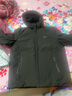 爸爸冬裝外套面包服中老年棉衣加絨加厚男士羽絨棉中年保暖棉服 15黑色 3XL 【體重145-160斤】 曬單實(shí)拍圖