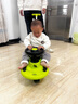 倍貝樂(lè )扭扭車(chē)兒童溜溜車(chē)1-3-6歲靜音搖搖車(chē)男女寶寶大人可坐親子妞妞車(chē) 青 【親子共乘+加大靜音輪+推桿】 防側翻嬰兒滑步車(chē)生日周歲禮物 曬單實(shí)拍圖